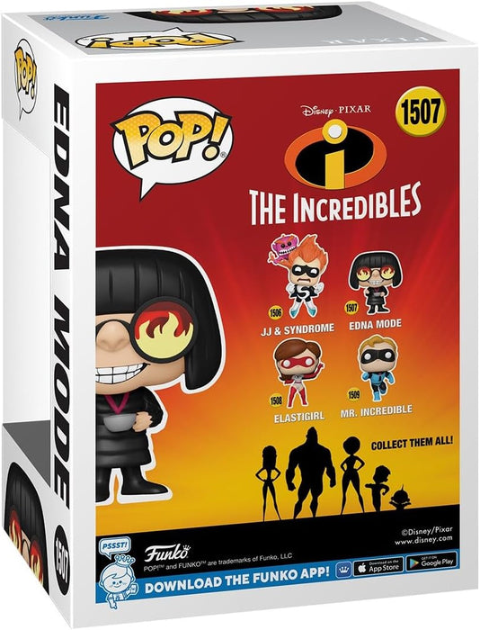Funko Pop! Disney: Incredibles 20th - Edna Mode - the Incredibles - Collectable Vinyl Figure - Gift Idea - Official Merchandise - Toys for Kids & Adults - Movies Fans - Model Figure for Collectors