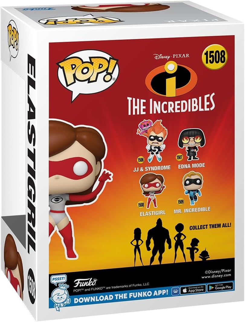 Funko Pop! Disney: Incredibles 20th - Elastigirl - the Incredibles - Collectable Vinyl Figure - Gift Idea - Official Merchandise - Toys for Kids & Adults - Movies Fans - Model Figure for Collectors