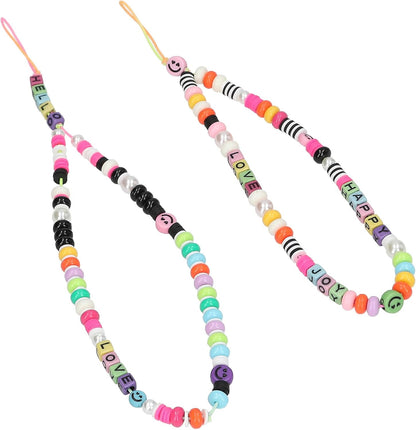 Depesche 12885 TOPModel Mobile Chain DIY Set, Beads in Various Designs, Includes Ribbons, for Creative Design of Pendants