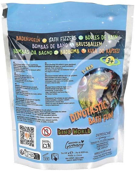 Depesche Vertrieb GmbH & Co. Dino World Bath Bombs Galaxy - STK