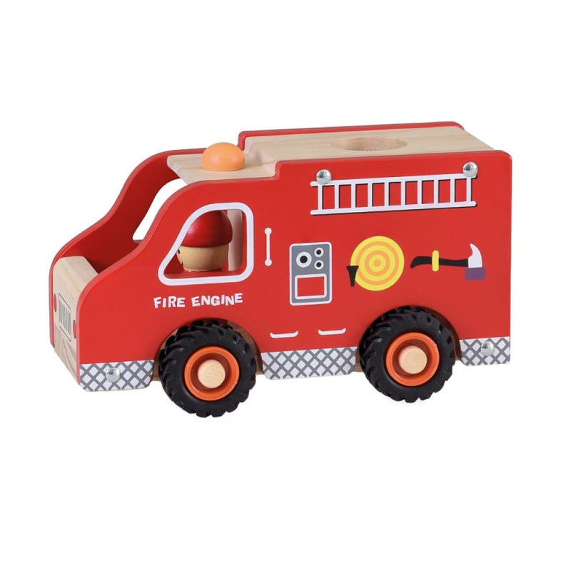 Egmont Toys Large Wooden Fire Truck