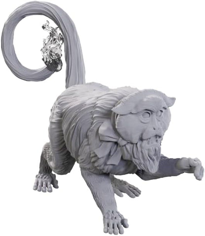 WizKids Critical Role Unpainted Miniatures: Fearne Calloway & Mister | Unpainted Miniatures | Wave 23 Plastic Fearne Calloway & Mister