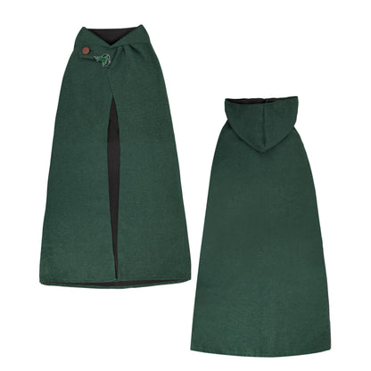 Cinereplicas Lord of the Rings - Hobbit Cloak and Lorien Leaf Brooch included - Size S/M - Official License
