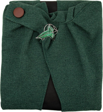 Cinereplicas Lord of the Rings - Hobbit Cloak and Lorien Leaf Brooch included - Size S/M - Official License