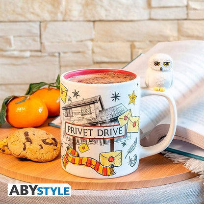 ABYSTYLE Harry Potter Hedwig & Privet Drive 3D Mug