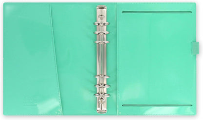 Filofax A5 Domino Patent Organiser - Turquoise