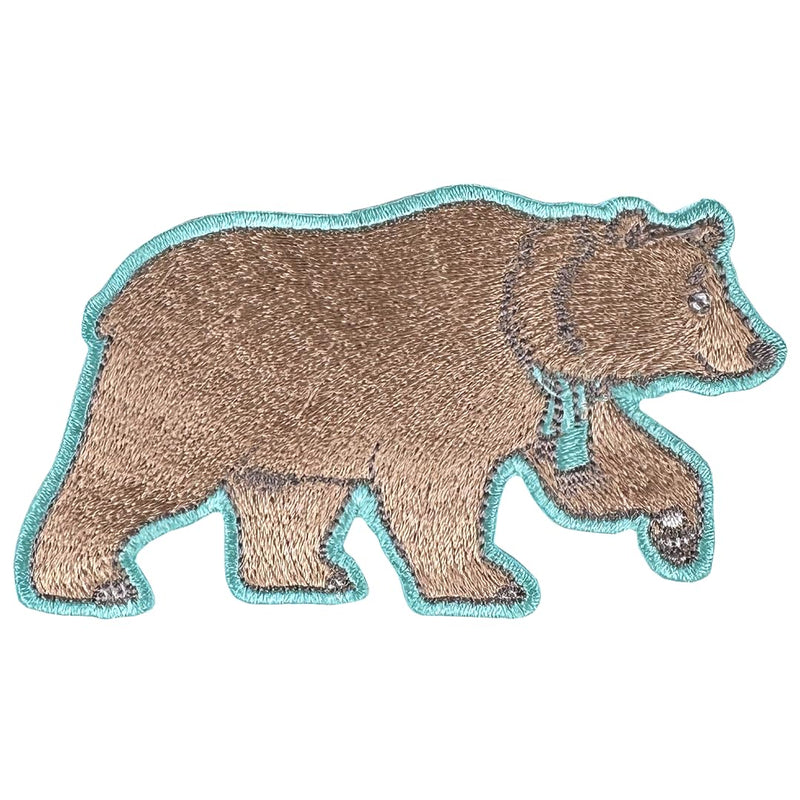 Pawprint Family | Bear Character Sew on Patch | Michael Rosen and Helen Oxenbury's We're Going on a Beart Hunt Official Merchandise