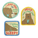 Pawprint Family | Love You Patch Set | Michael Rosen and Helen Oxenbury's We're Going on a Bear Hunt Official Merchandise