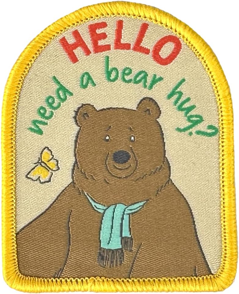 Pawprint Family | Love You Patch Set | Michael Rosen and Helen Oxenbury's We're Going on a Bear Hunt Official Merchandise
