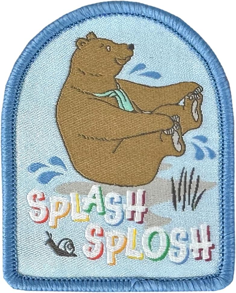 Pawprint Family | We're Going on a Bear Hunt Patch Set | Michael Rosen and Helen Oxenbury's We're Going on a Beart Hunt Official Merchandise