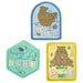 Pawprint Family | We're Going on a Bear Hunt Patch Set | Michael Rosen and Helen Oxenbury's We're Going on a Beart Hunt Official Merchandise