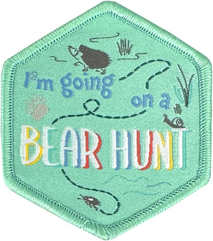 Pawprint Family | We're Going on a Bear Hunt Patch Set | Michael Rosen and Helen Oxenbury's We're Going on a Beart Hunt Official Merchandise