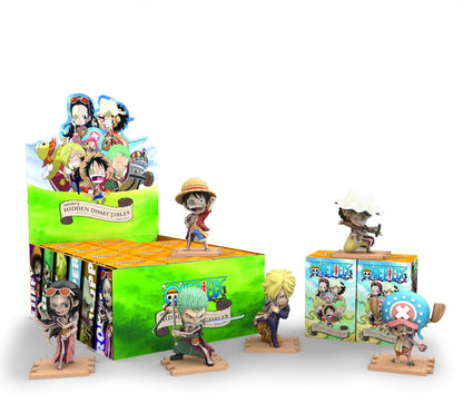 Mighty Jaxx Freeny's Hidden Dissectibles: One Piece Series 1 | Sealed Tray of 12 | Blind Box Toy Collectible Figurines