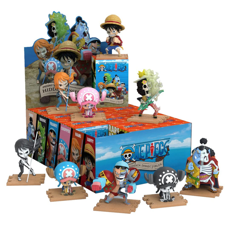 Mighty Jaxx Freeny's Hidden Dissectibles: One Piece Series 2 | Sealed Tray of 12 | Blind Box Toy Collectible Figurines