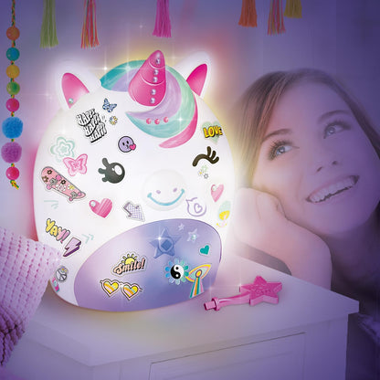 Canal Toys Style for Ever-Lampe Unicorn Figurine and Drawer Secret-OFG 301, White