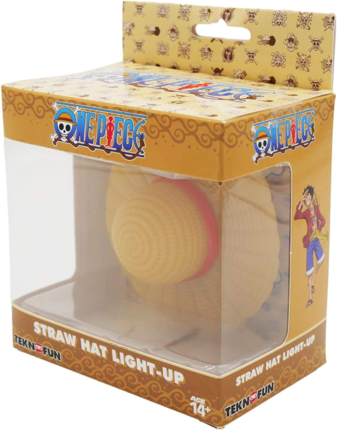 Teknofun – Offizielle Lizenz One Piece – Leuchtender Strohhut OP Leuchtfigur für Kinder zum Sammeln – 811639