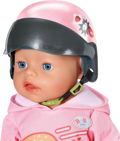 BABY born E-Scooter Helm, Puppenhelm für 43cm Puppen, 835937 Zapf Creation