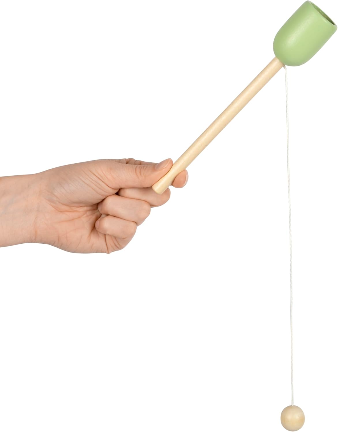 small foot Kugelfangspiel aus Holz, 4er Set, Geschicklichkeitsspiel für Klein und Groß, für Kinder ab 3 Jahren, 12609