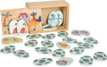 small foot Memory Dino, memory game made of FSC® 100%-certified wood, for kids aged 2+ years old, 12616