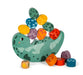 small foot Balancierspiel „Dino“, Stapelspiel aus FSC 100%-zertifiziertem Holz, für Kinder ab 3 Jahren, 12620