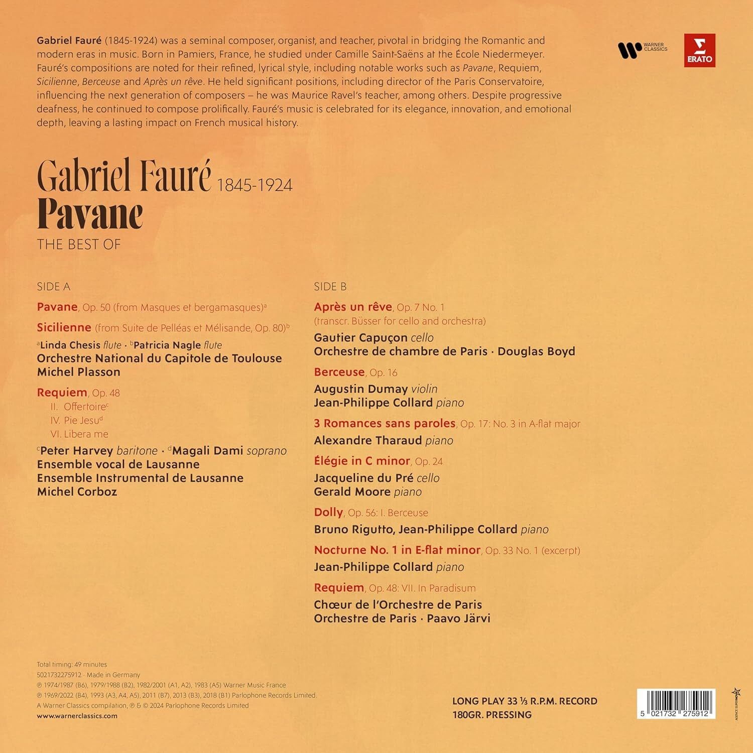Pavane: Best of Fauré