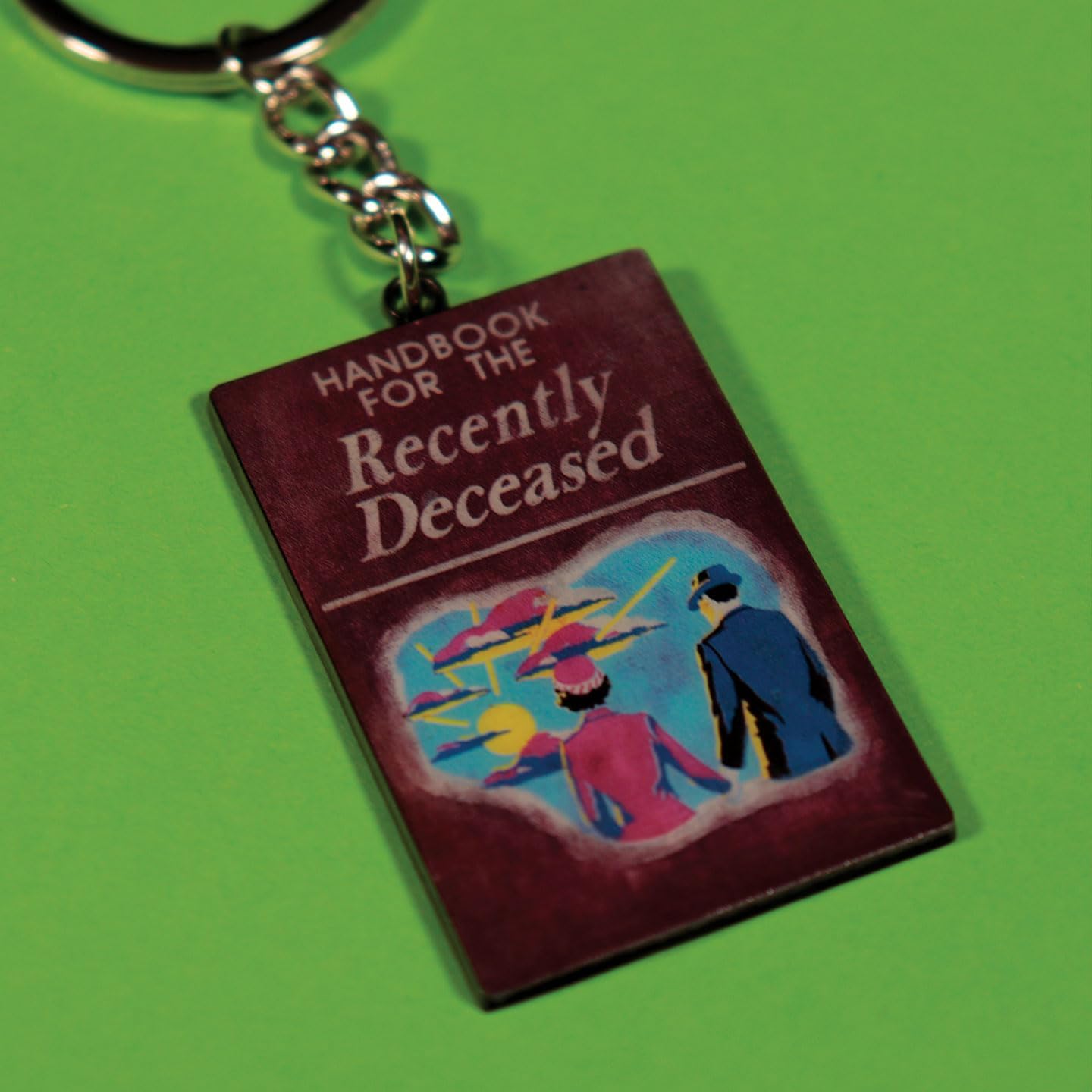 FaNaTtik Beetlejuice Book Keychain 5Cm