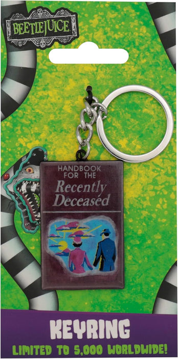 FaNaTtik Beetlejuice Book Keychain 5Cm