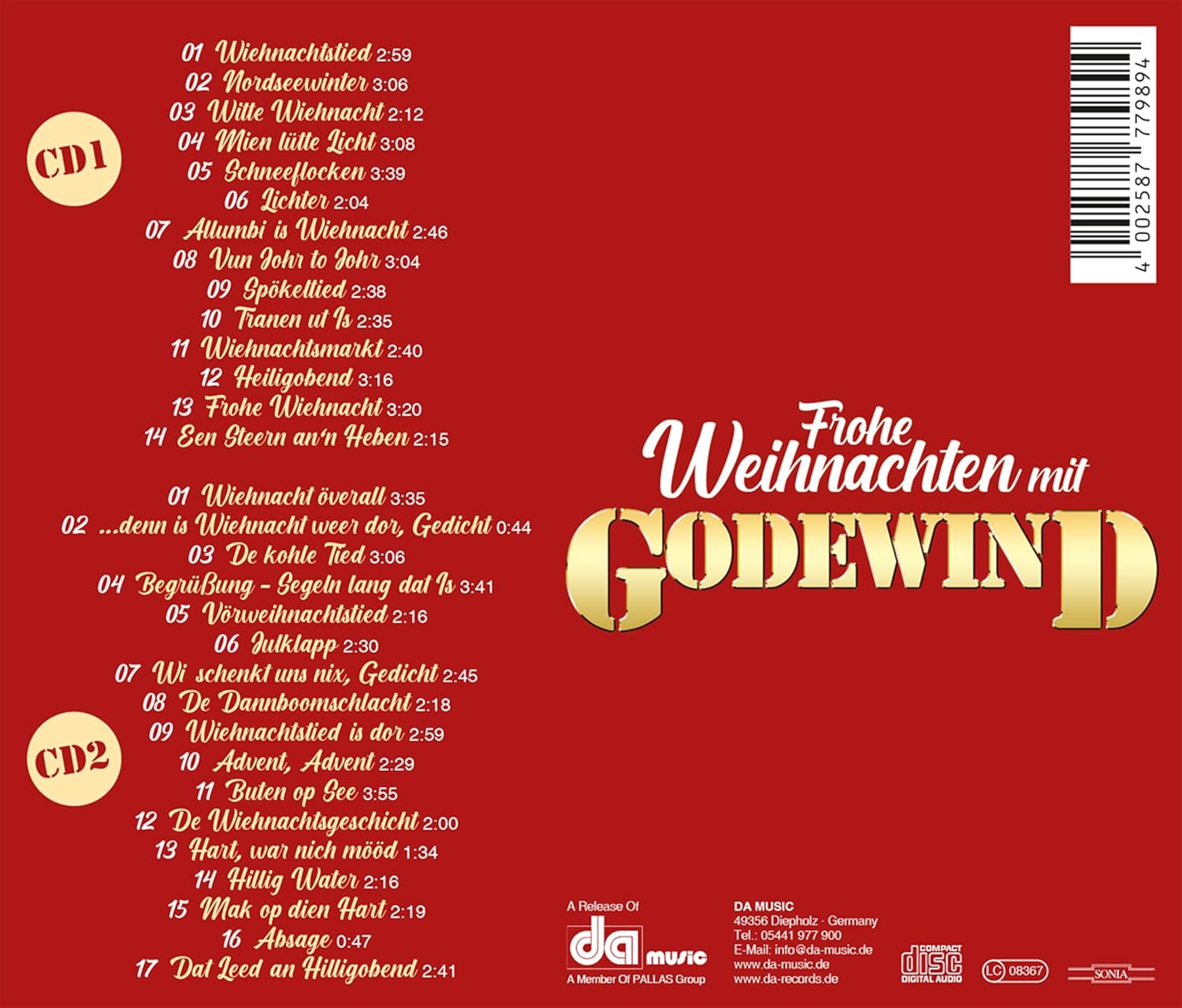 FROHE WEIHNACHTEN MIT GODEWIND