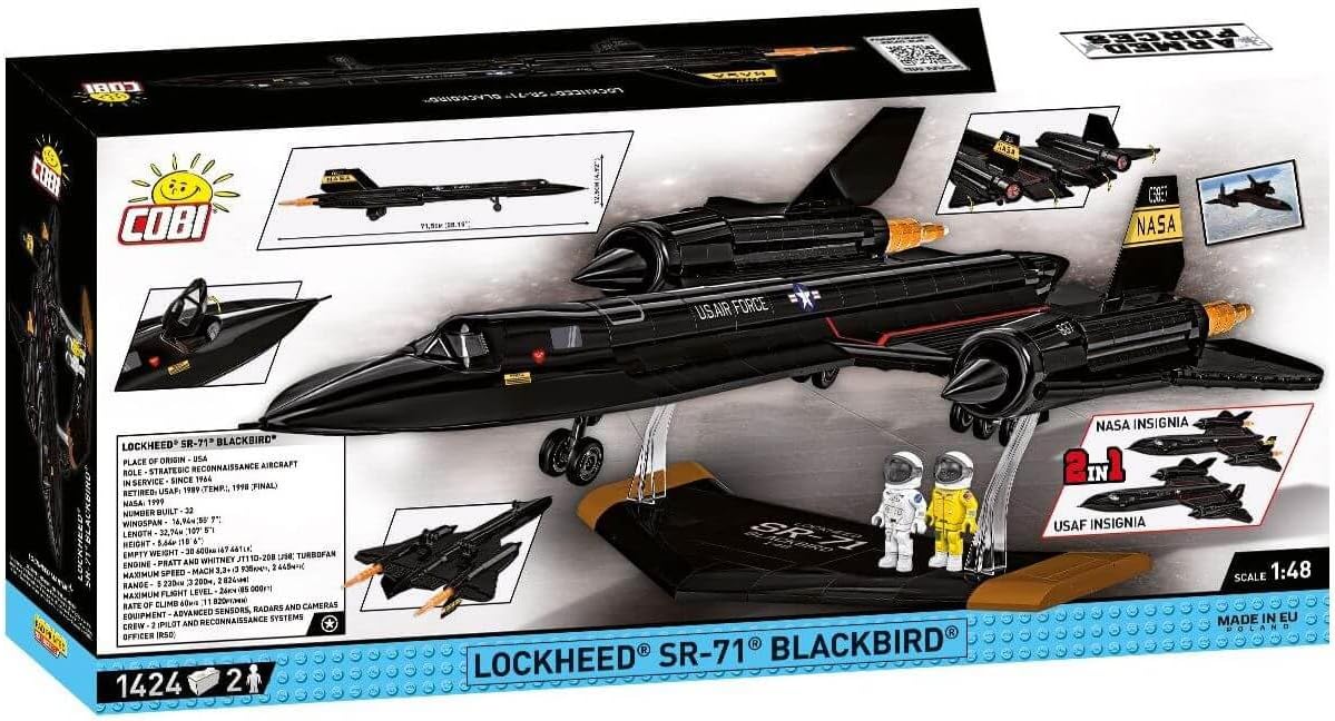 Cobi - Armed Forces - Lockheed SR-71 Blackbird Executive Edition 1379 pcs - (Not For Sale In Hungary) /Toys
