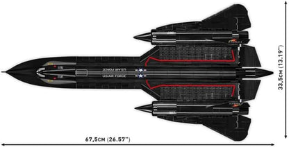 COBI Lockheed SR-71 Blackbird, US Military Aircraft, 1:48, 1374 Parts Kit