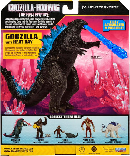 Godzilla X Kong Monsterverse 15.2 cm Action Figure Basic Series with Heat Ray