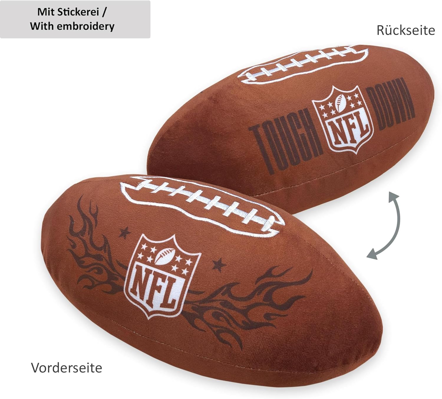 NFL Dekokissen Touch Down 38 cm