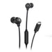 Motorola Sound Headphones with Cable Type C Earbuds 3C-S, High Definition Sound, Built-in Microphone, Ergonomic Design and Anti-interference Cable – Black