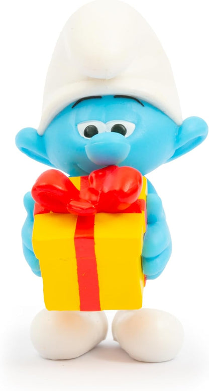 Giochi Preziosi The Smurfs - Boxes Containing a Surprise Character Between Joker, Fourish and Forced 7.5 cm with Movement, for Children From 3 Years Old