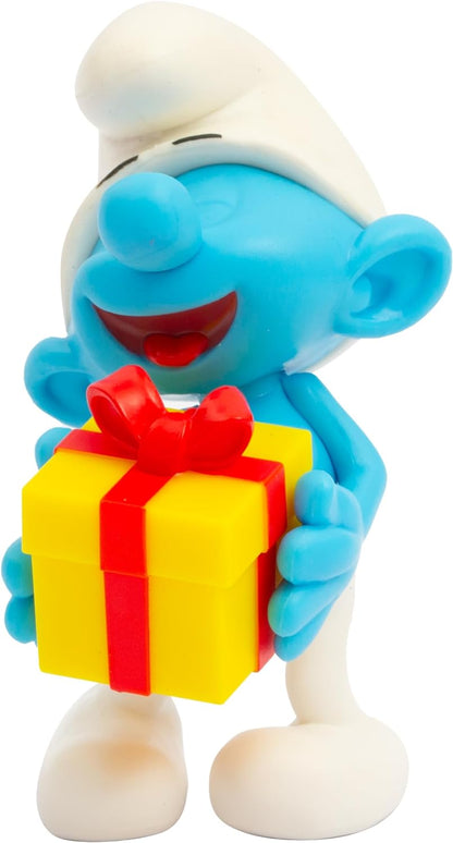 Giochi Preziosi The Smurfs - Boxes Containing a Surprise Character Between Joker, Fourish and Forced 7.5 cm with Movement, for Children From 3 Years Old