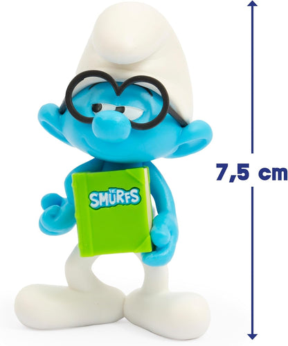 Giochi Preziosi The Smurfs - Boxes Containing a Surprise Character Between Joker, Fourish and Forced 7.5 cm with Movement, for Children From 3 Years Old
