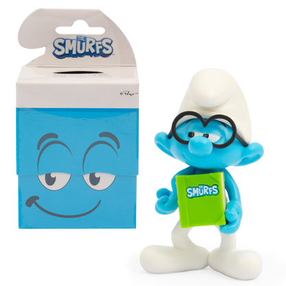 Giochi Preziosi The Smurfs - Boxes Containing a Surprise Character Between Joker, Fourish and Forced 7.5 cm with Movement, for Children From 3 Years Old