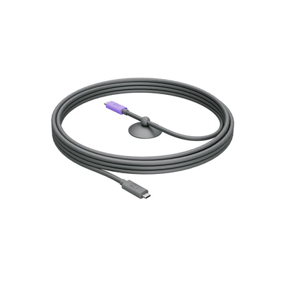 Logitech Cavo USB Active | Connessione BYOD a cavo singolo con MeetUp 2 | Accessorio per videoconferenze per sale di piccole dimensioni - Grafite