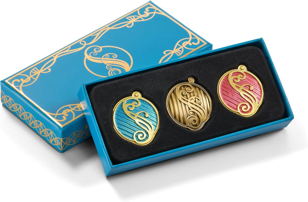 Wicked Shiz Pin Collector Set. The Noble Collection, one size, Metall