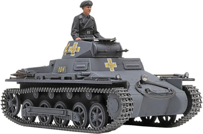 TAMIYA 35388 1:35 Dt. PzKpfw. I AUSF. B (1) - Modellbau, Plastik Bausatz, Hobby, Basteln, Panzer Bausatz, Militär Bausatz, Panzer 1:35, Standmodellbau