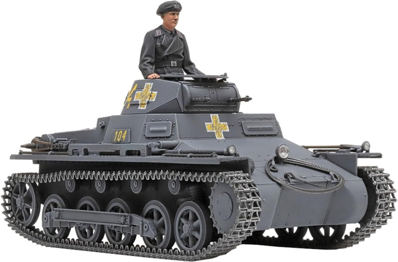 TAMIYA 35388 1:35 Dt. PzKpfw. I AUSF. B (1) - Modellbau, Plastik Bausatz, Hobby, Basteln, Panzer Bausatz, Militär Bausatz, Panzer 1:35, Standmodellbau