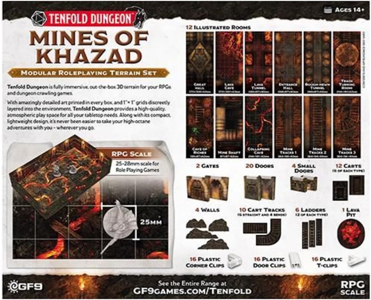 Gale Force Nine - Tenfold Dungeon - Mines of Khazad