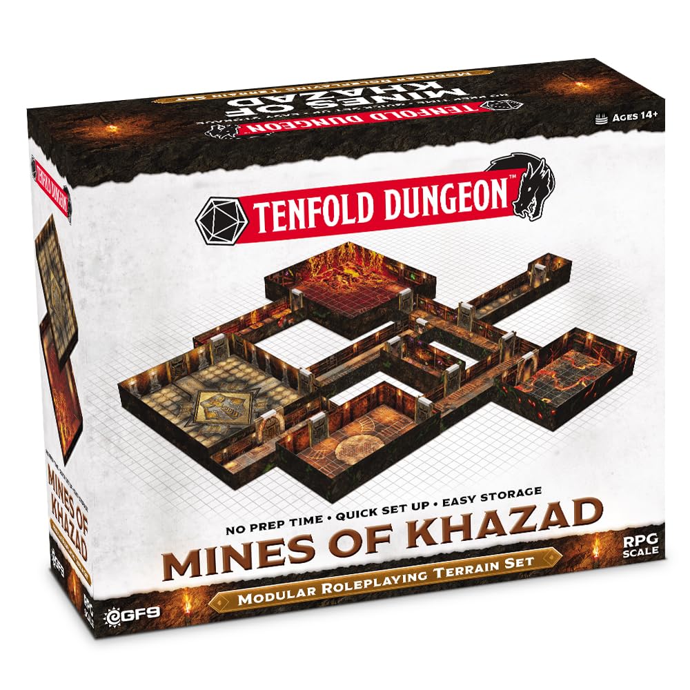 Gale Force Nine - Tenfold Dungeon - Mines of Khazad