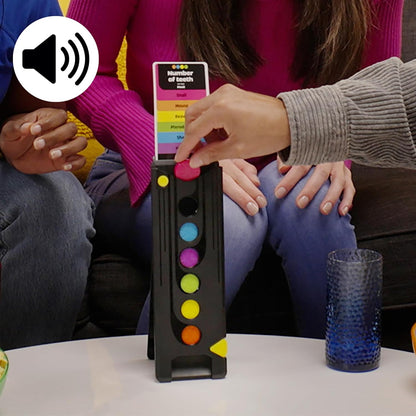 Drop Trivia Game, Electronic Party Board Game from Trivial Pursuit - English Version