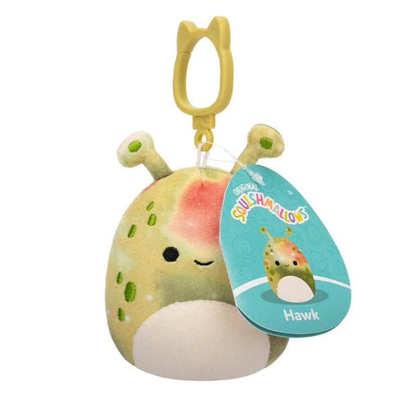 Squishmallows 3,5" Clip-On Hawk De Alien