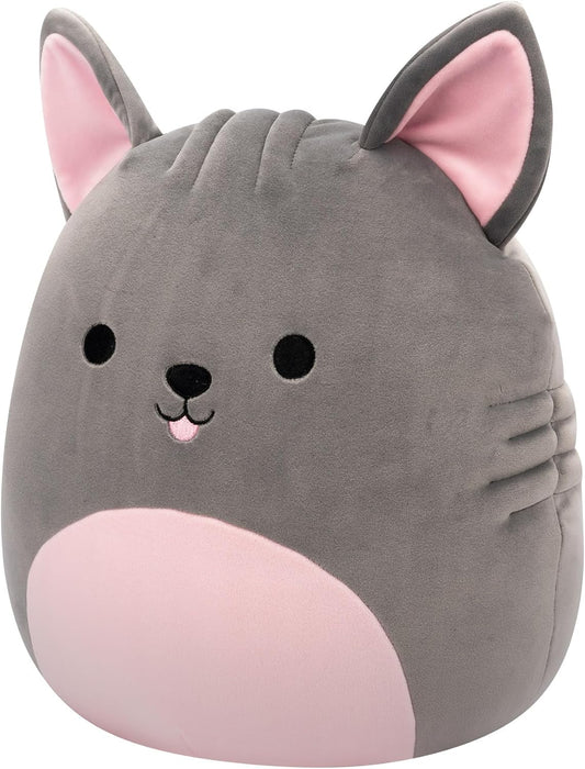 Squishmallows Original 12-Inch Aphrodite the Grey Hairless Dog