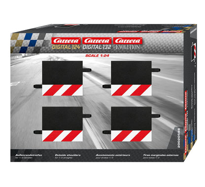 Carrera- Cars, Disney, Pixar Tira de borde 1/3 recta (4), Multicolor, 5 x 52 x 22 cm (20020588