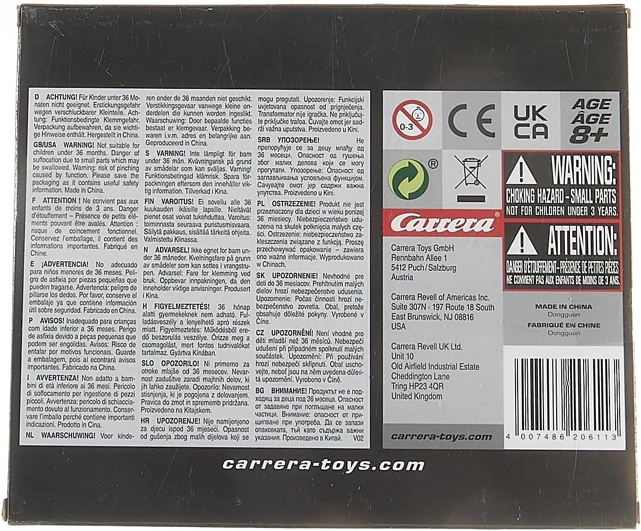 Carrera 20020611 - Exclusiv/Evolution 1/3 Gerade 2 Stück