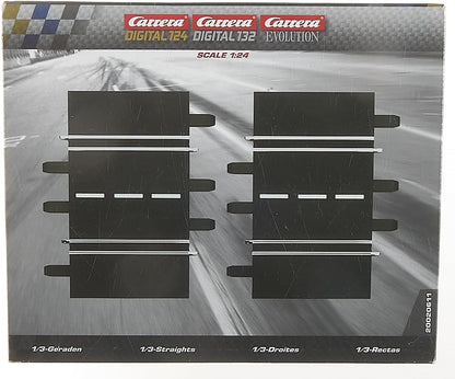 Carrera 20020611 - Exclusiv/Evolution 1/3 Gerade 2 Stück