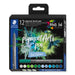 Staedtler - Brush Pen Pigment Cool 12 Pcs Assorted (371C12-6)
